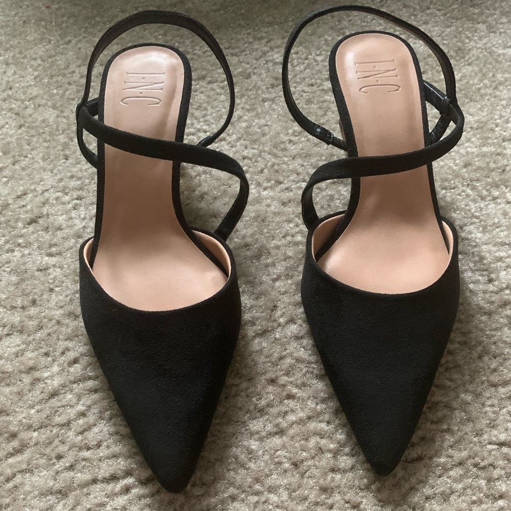 Women’s INC Black shoes/heels/pumps size 6.5
